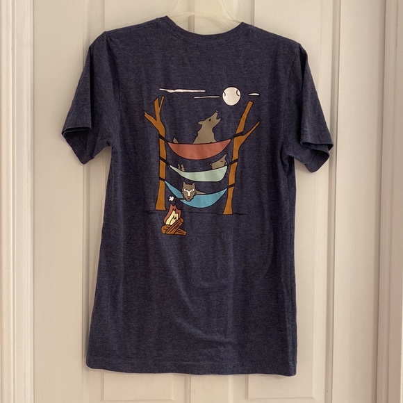 OUTDOOR Camping Graphic crew neck short sleeve T shirt EMORY University - Picture 2 of 11